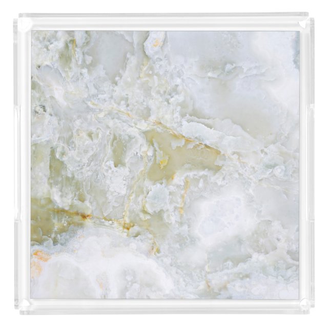 Natural Stone Pattern Acrylic Tray (Front)