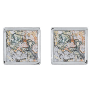 Natural Stone Pattern Cufflinks