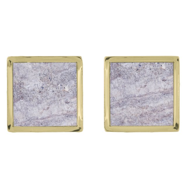 Natural Stone Pattern Cufflinks (Front)