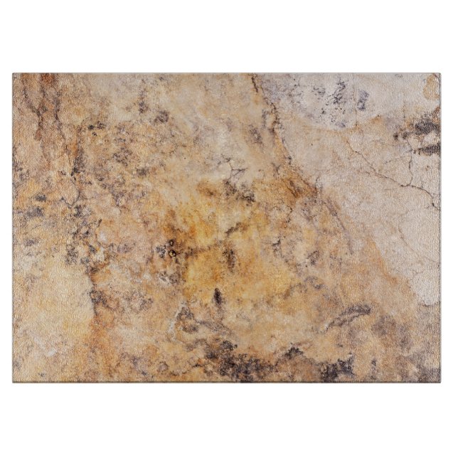 Natural Stone Pattern Glass Cutting Board (Front)