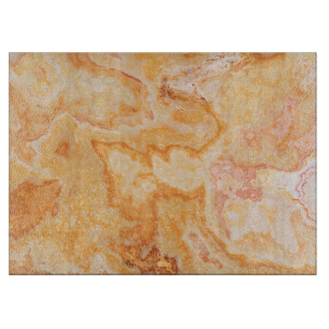 Natural Stone Pattern Glass Cutting Board (Front)