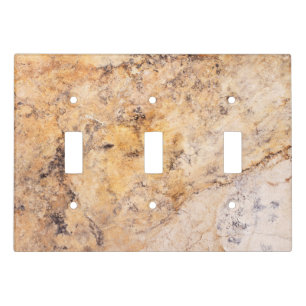 Natural Stone Pattern Light Switch Cover