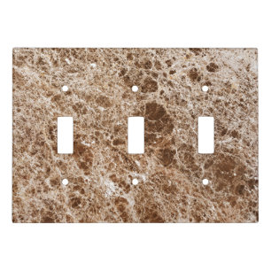 Natural Stone Pattern Light Switch Cover