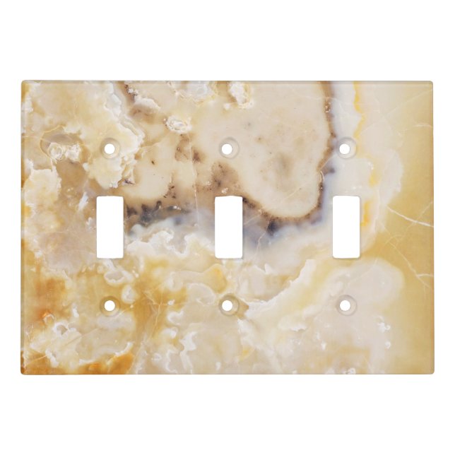 Natural Stone Pattern Light Switch Cover (Front)