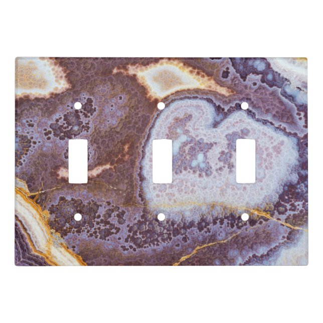 Natural Stone Pattern Light Switch Cover (Front)