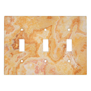 Natural Stone Pattern Light Switch Cover