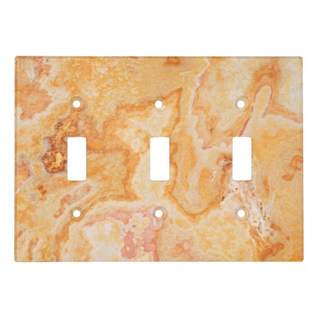 Natural Stone Pattern Light Switch Cover (Front)