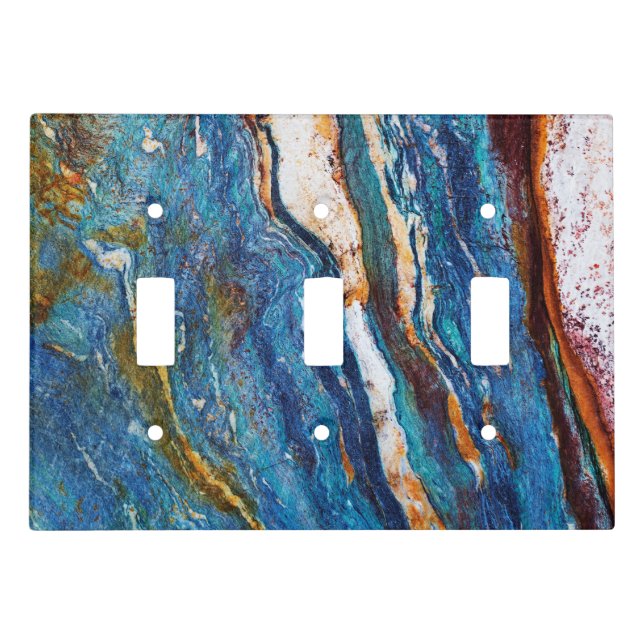 Natural Stone Pattern Light Switch Cover (Front)