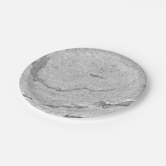 Natural Stone Pattern Paper Plates