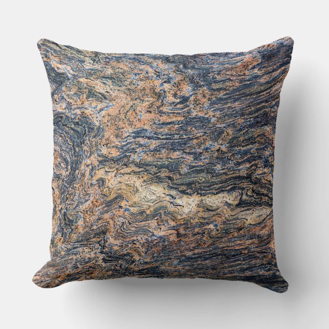 Natural Stone Pattern Pillow (Front)