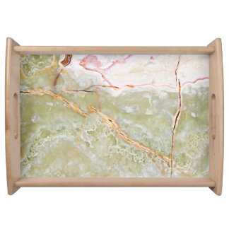 Natural Stone Pattern Serving Tray