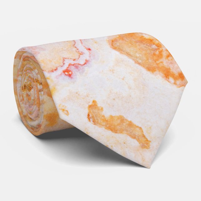 Natural Stone Pattern Tie (Rolled)