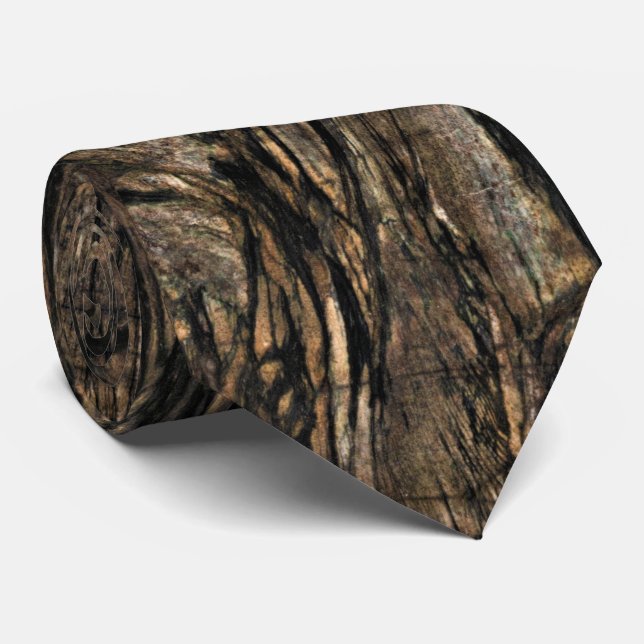 Natural Stone Pattern Tie (Rolled)