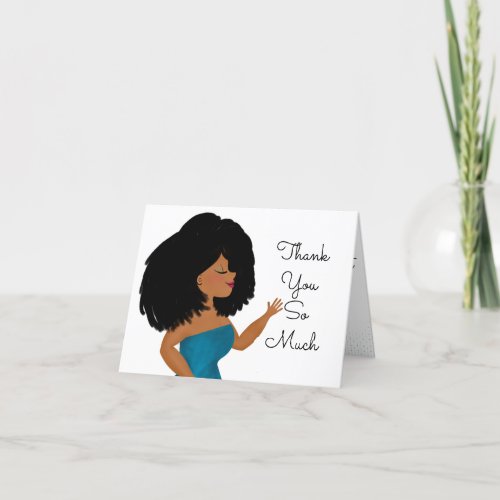 Natural Style Thank You Card