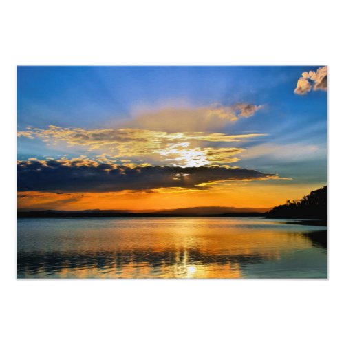 Natural Sunset Photo Print