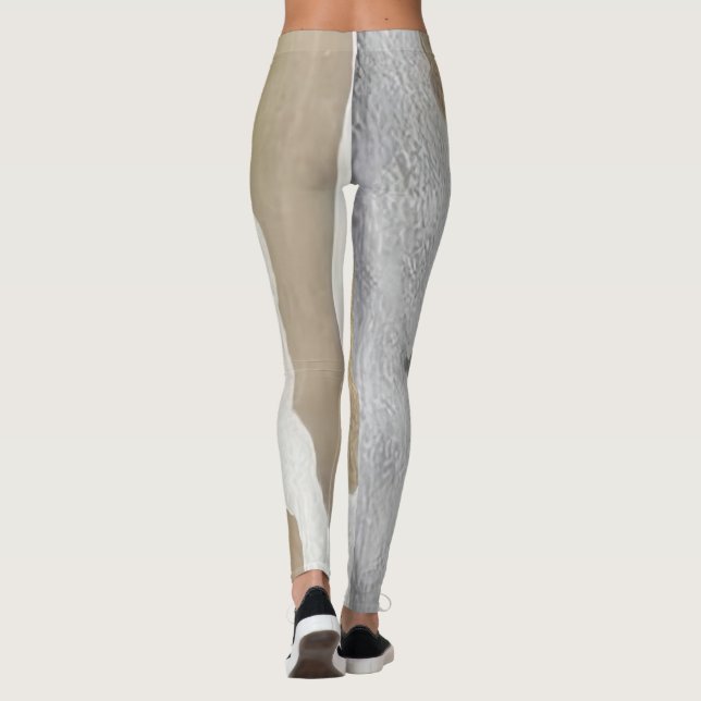 Natural sycamore tree bark leggings (Back)