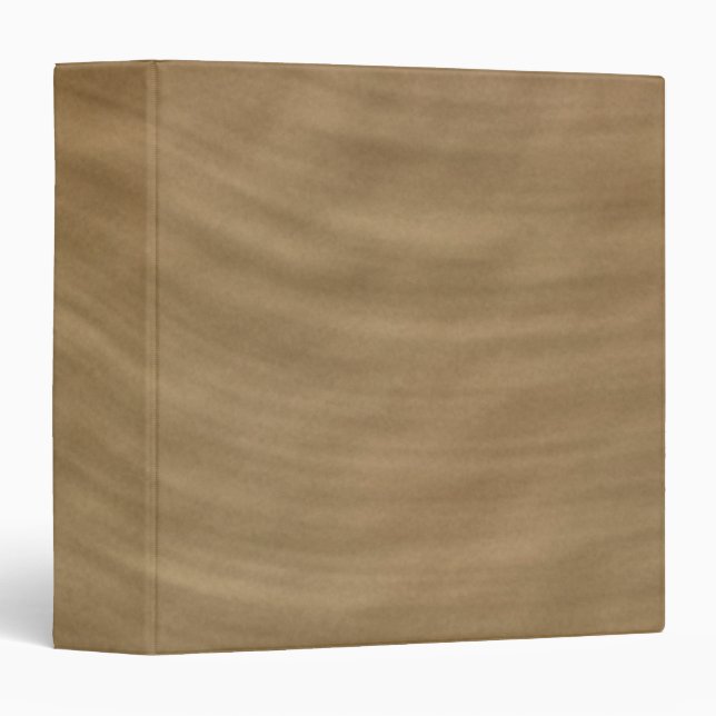 Natural Tan Sandstone Look Background 3 Ring Binder (Front/Spine)