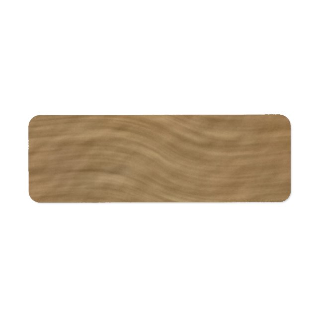 Natural Tan Sandstone Look Background Label (Front)