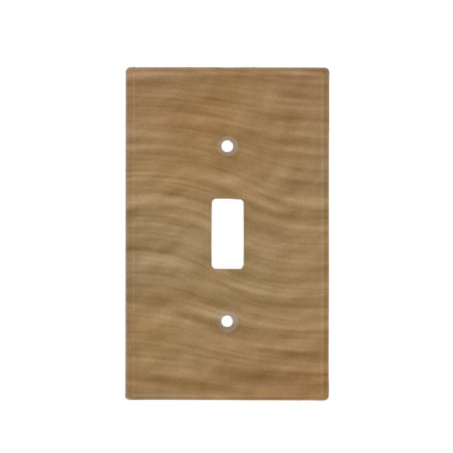 Natural Tan Sandstone Look Background Light Switch Cover (Front)