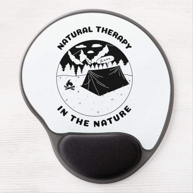Natural therapy in the nature  gel mouse pad (Front)