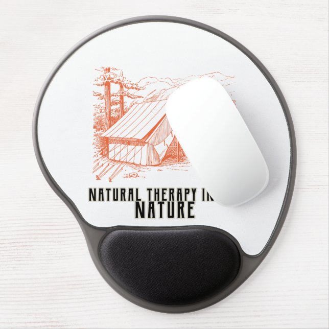 Natural therapy in the nature  gel mouse pad (Left Side)