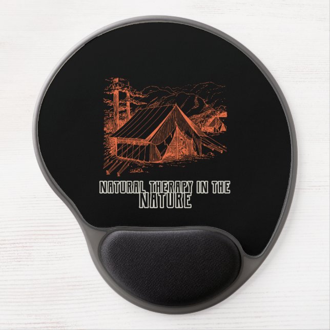 Natural therapy in the nature  gel mouse pad (Front)
