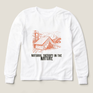 Natural therapy in the Nature long sleeves Tri-Blend Shirts