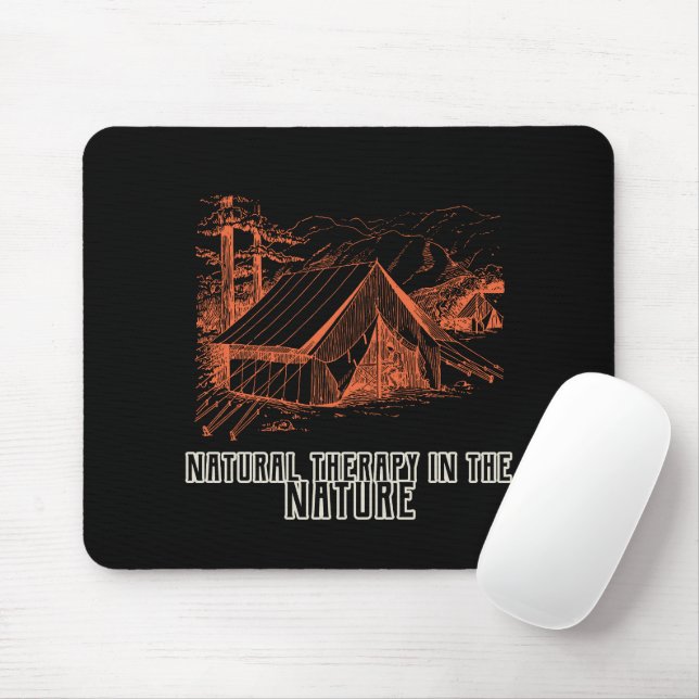 Natural therapy in the nature  mouse pad (With Mouse)