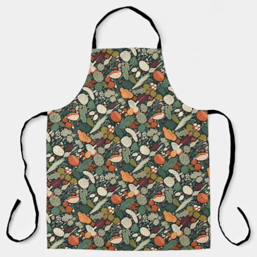 Natural Tone Vegetable Garden Apron