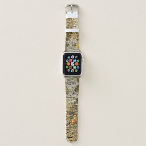 Natural tree bark picture for Nature lovers Apple Watch Band