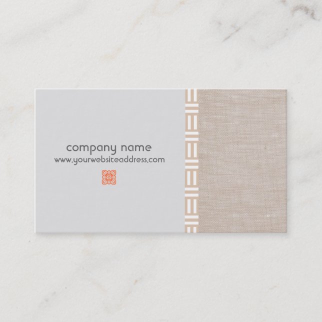 Natural Way Business Card (Front)