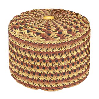 Natural Wicker-like Geometric Pattern