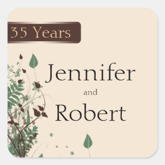 Natural Wonder in Ivory Brown Envelope Seal
