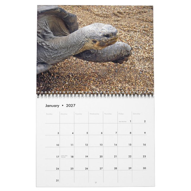 Natural Wonders of Australia Calendar (Jan 2027)