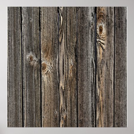 Natural Wood Background Texture. Poster