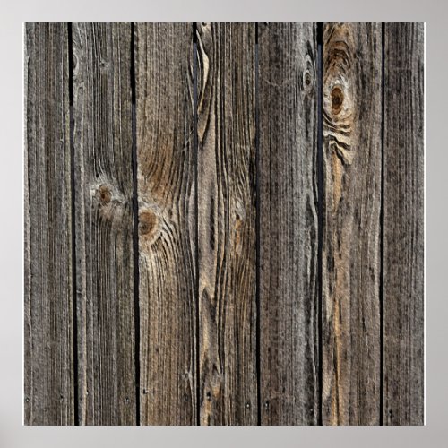 Natural wood background texture poster