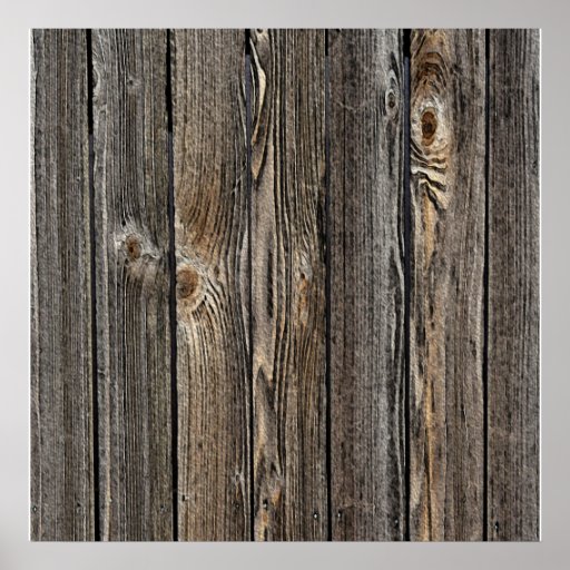 Natural wood background texture. poster  Zazzle