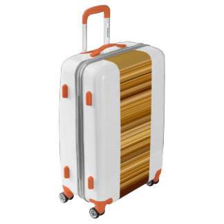 Natural Wood Medium Sized Luggage Suitcase