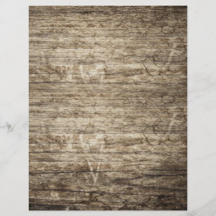 Natural wood texture scrapbook paper