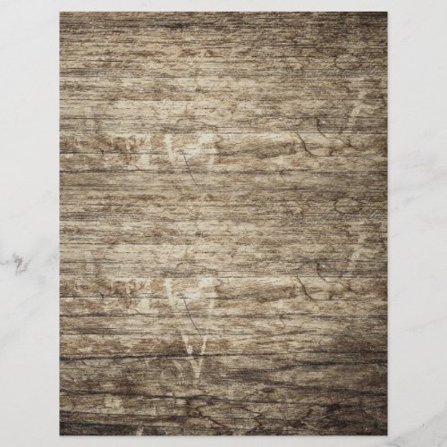 Natural wood texture scrapbook paper