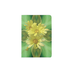 Natural Yellow Daisies Passport Holder