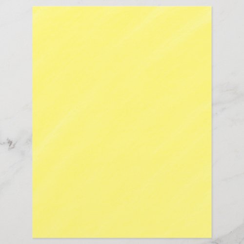 Natural Yellow Watercolor Scrapbooking Paper