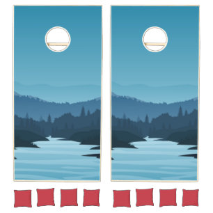 Natural Zazzle_Growshop. Cornhole Set