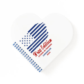 Naturalization Citizenship Exam Spiral Notebook