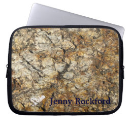 Naturally Cool Surfaces_Marble look_personalized Laptop Sleeve