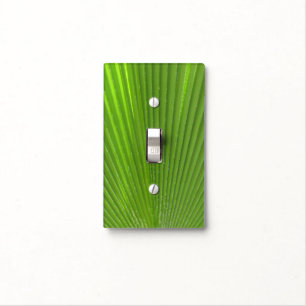 Naturally Cool Surfaces_Radiating Palm Frond Light Switch Cover