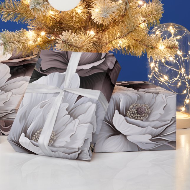 Naturally Floral Elegant Essence Wrapping Paper (Holidays)