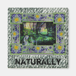 Naturally Into the Woods Magnet