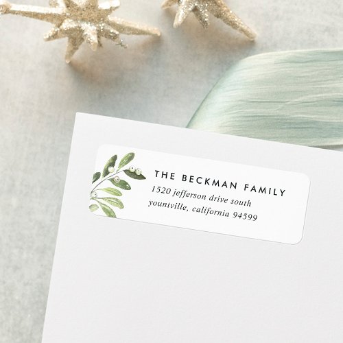 Naturally Joyful Return Address Label