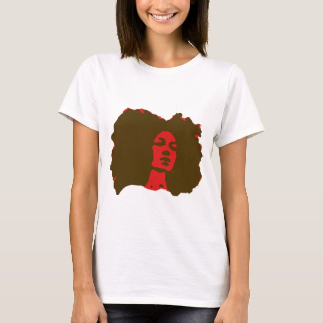 Naturally Me Afro Girl T-Shirt (Front)